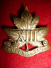 MM79 - 13th Regiment Cap Badge, 1909 Issue